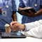 Healthcare Security Healthcare professionals working in a medical facility protected by professional healthcare security service